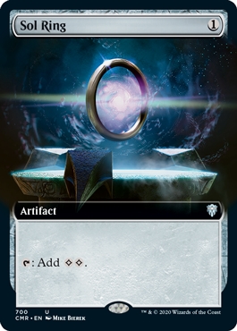Sol Ring Commander Legends Bordless